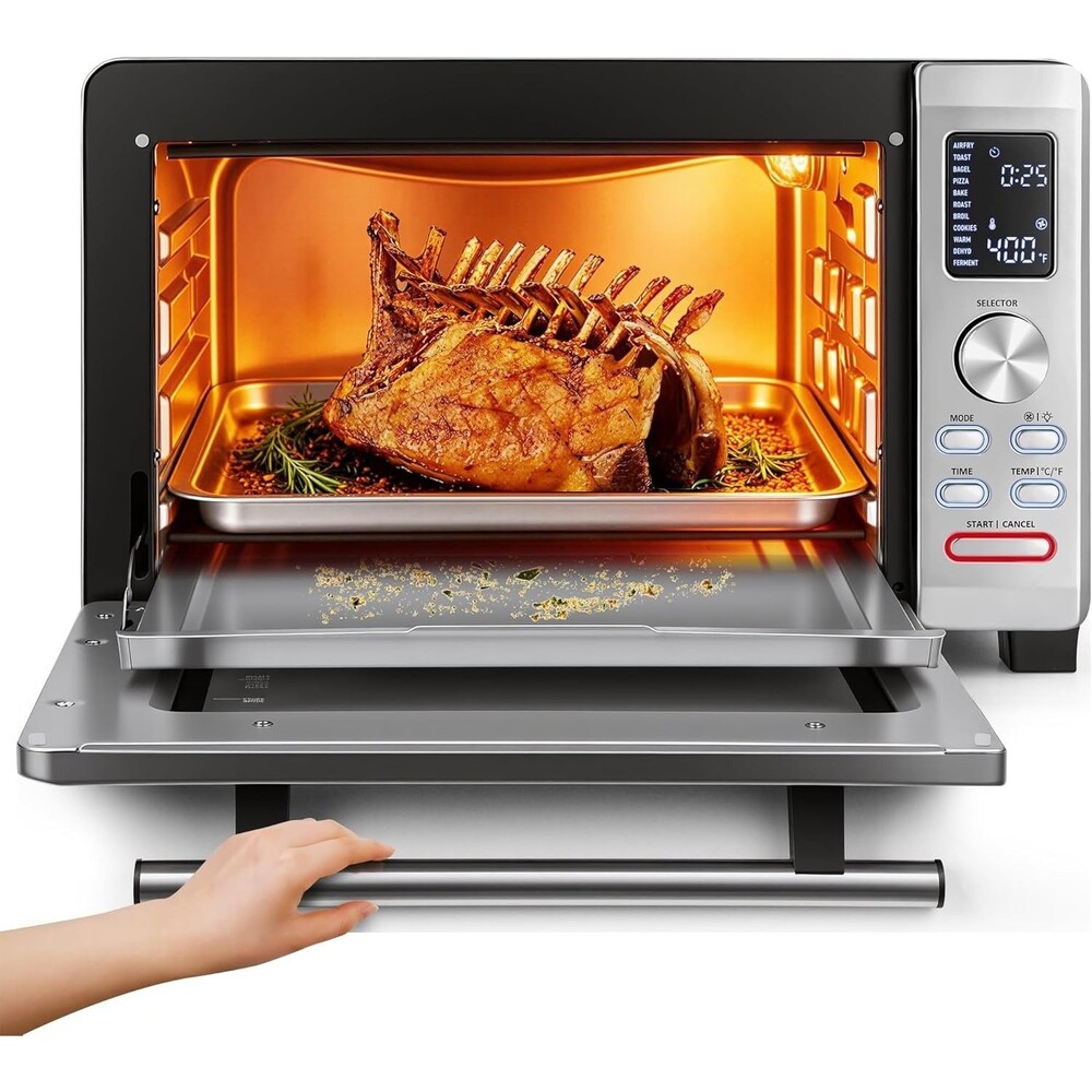 TomaChef Air Fryer Countertop Convection Toaster Oven, 26.5QT Large Capacity wit